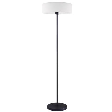 LED stojacia lampa TUNJA 1xE27/20W/230V priemer 38 cm čierna/biela