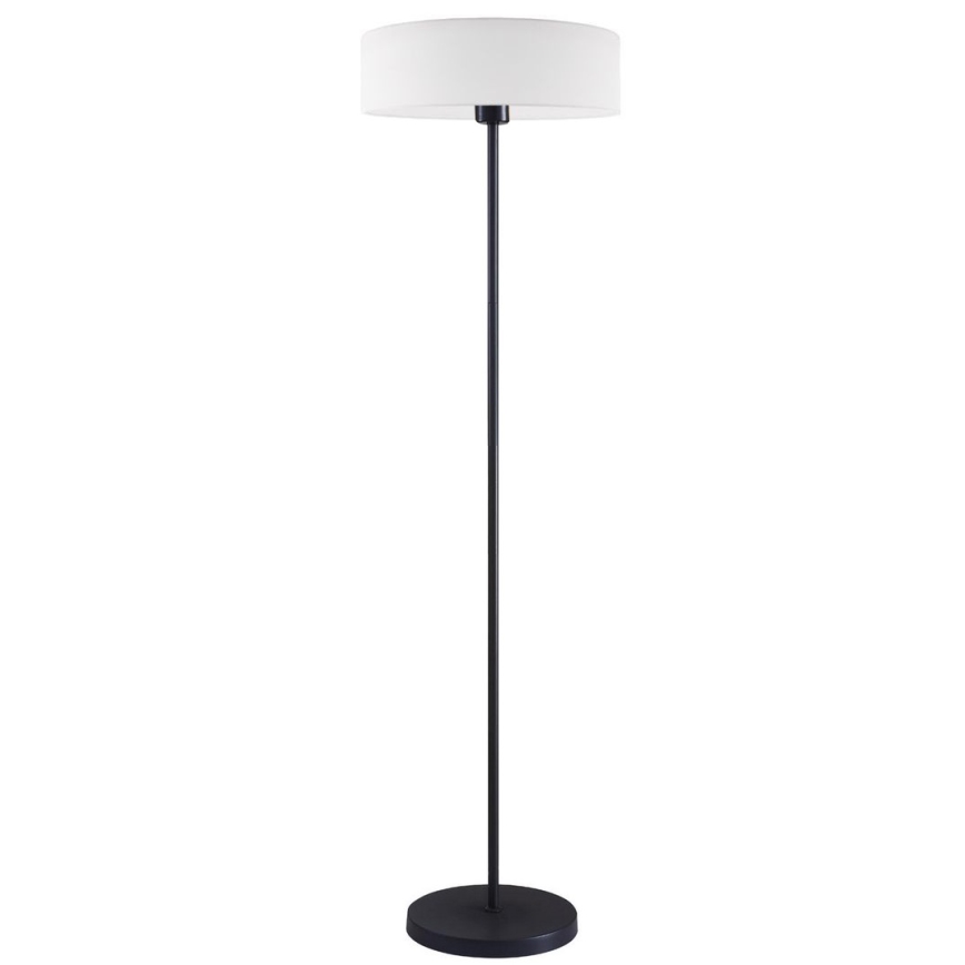 LED stojacia lampa TUNJA 1xE27/20W/230V priemer 38 cm čierna/biela