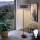 LED stojacia lampa TUNJA 1xE27/20W/230V priemer 38 cm čierna/hnedá