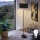 LED stojacia lampa TUNJA 1xE27/20W/230V, priemer 38 cm, čierna