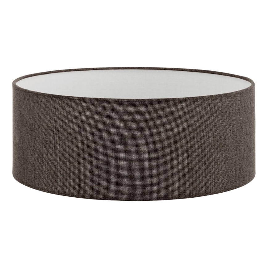 LED stojacia lampa TUNJA 1xE27/20W/230V priemer 38 cm matný chróm/hnedá