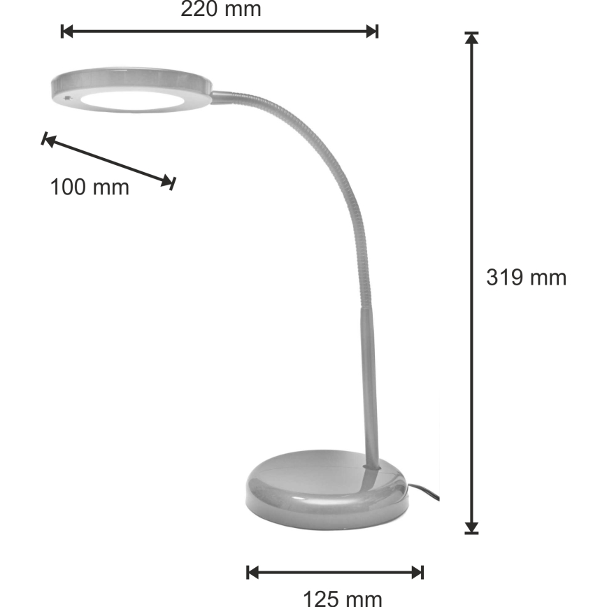 LED  Stolná lampa ANITA LED/6W/230V