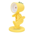 LED stolná lampa LED/0,06W/3xLR41 dinosaurus žltá