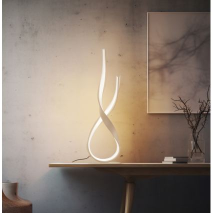 LED stolná lampa RIBBON LED/21W/230V béžová