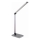 LED Stolná lampa s bezdrôtovou nabíjačkou LED/10W/230V 3000/4000/4500/5000/6000K matný chróm