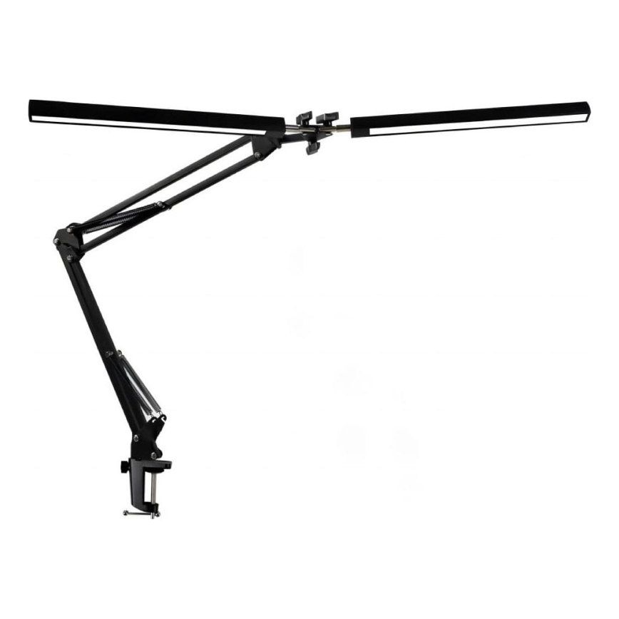 LED Stolná lampa s klipom 2xLED/10W/230V 2800-6800K