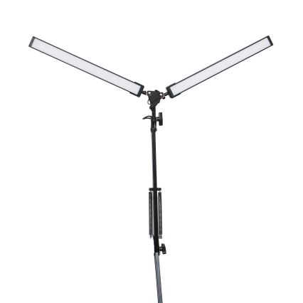 LED Stolná lampa s klipom 2xLED/10W/230V 2800-6800K