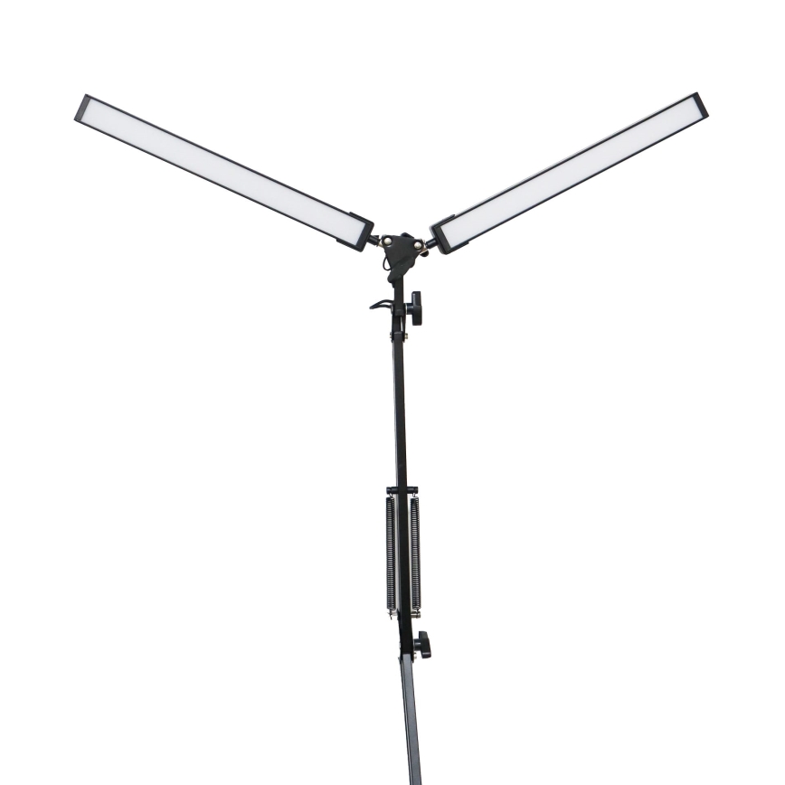 LED Stolná lampa s klipom 2xLED/10W/230V 2800-6800K