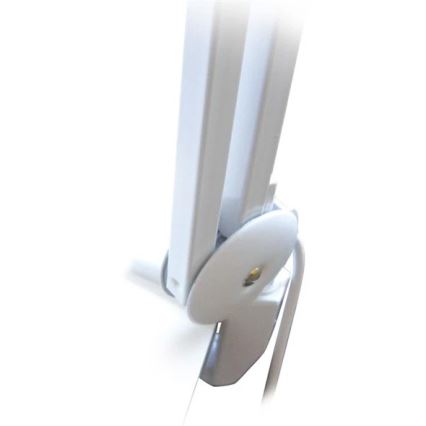 LED Stolná lampa s lupou LED/9W/230V biela