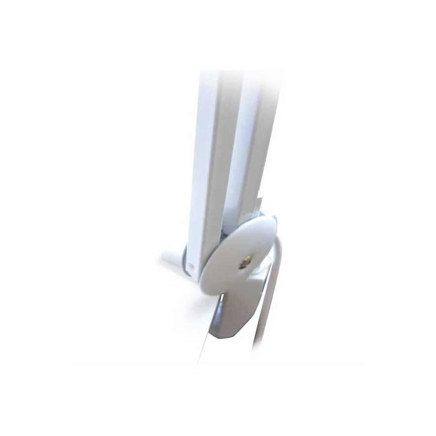 LED Stolná lampa s lupou LED/9W/230V biela