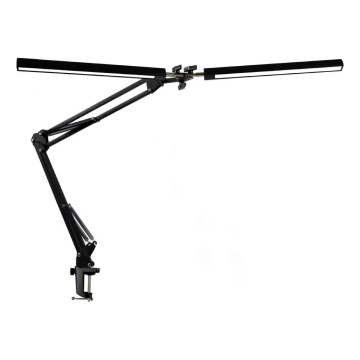 LED stolná lampa so svorkou 2xLED/10W/230V 2800-6800K