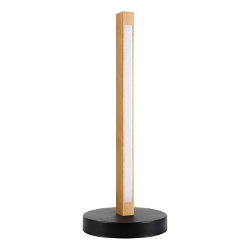 LED stolná lampa VERDE LED/10W/230V 3000K dub/čierna