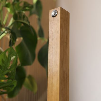 LED stolná lampa VERDE LED/10W/230V 3000K dub/čierna