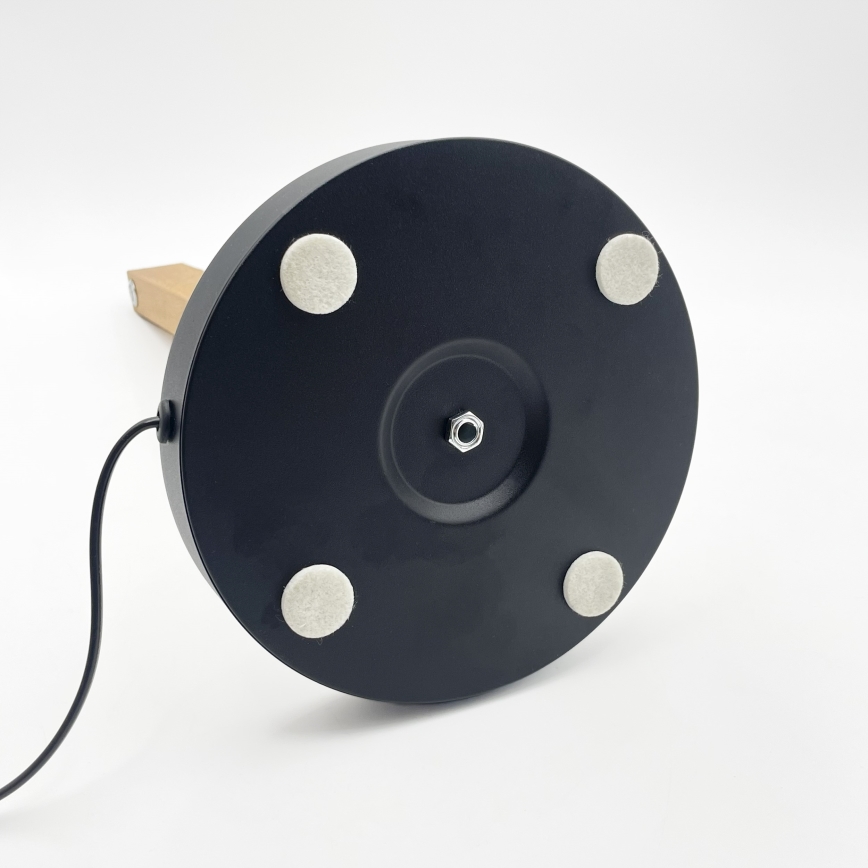 LED stolná lampa VERDE LED/10W/230V 3000K dub/čierna