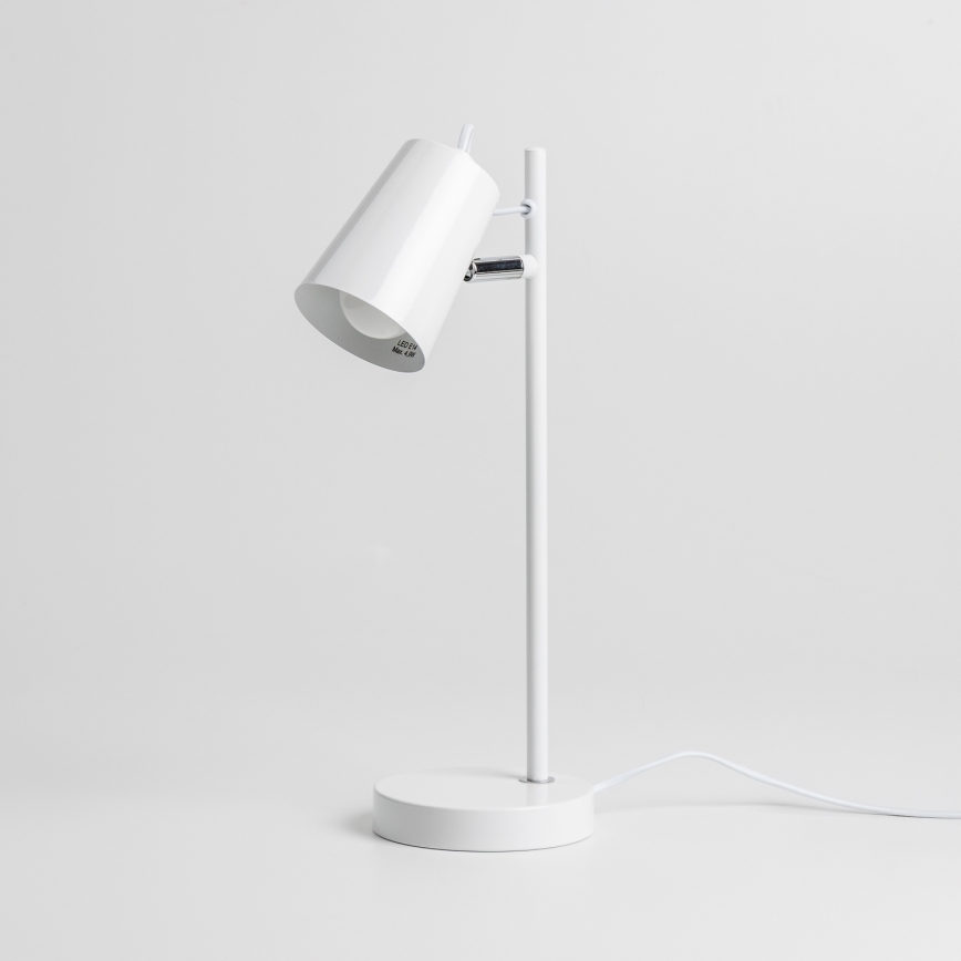 LED stolová lampa 1xE14/4,9W/230V biela