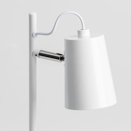 LED stolová lampa 1xE14/4,9W/230V biela