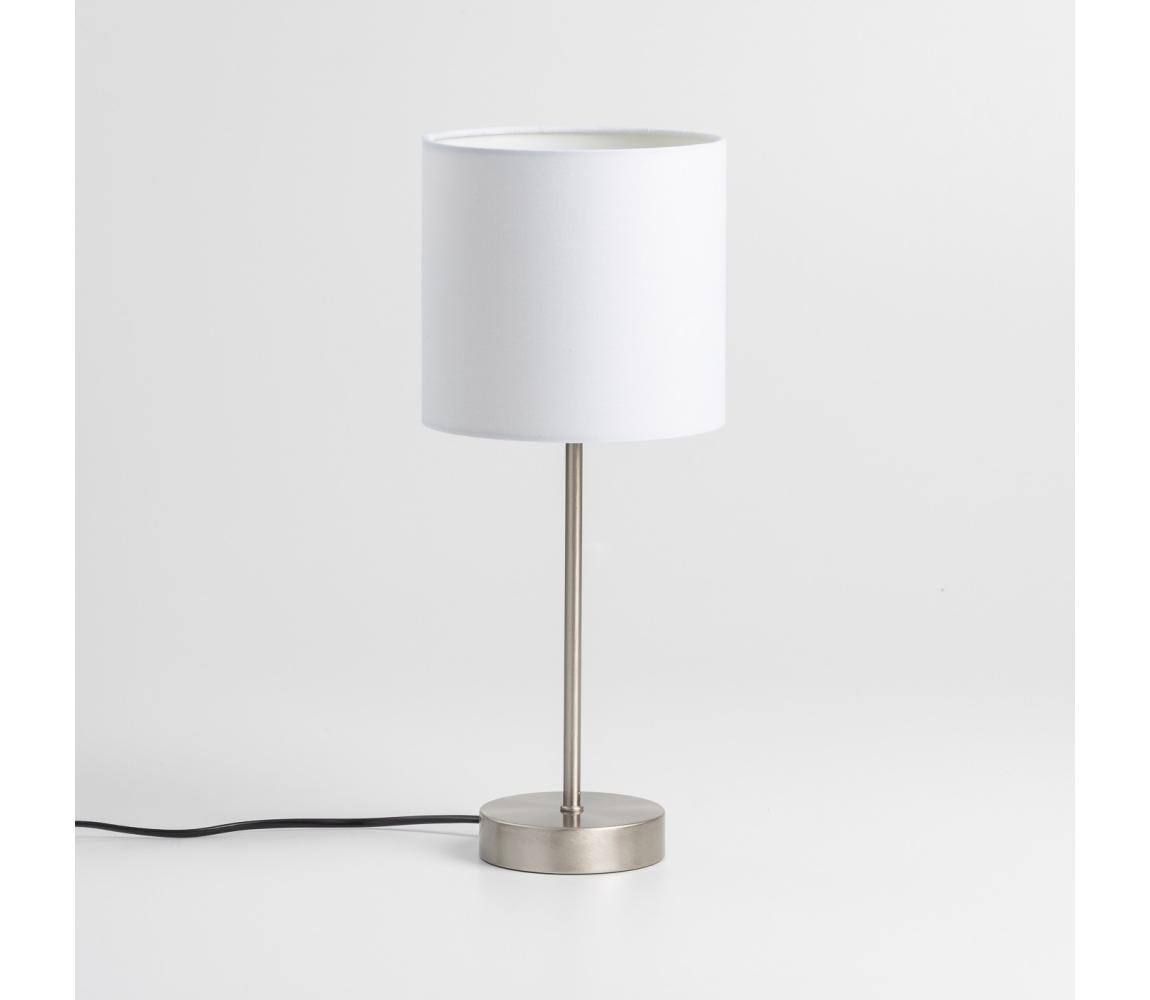 LED stolová lampa 1xE14/5W/230V biela/matný chróm 9A21936