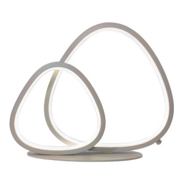 LED stolová lampa HELIX LED/15W/230V strieborná
