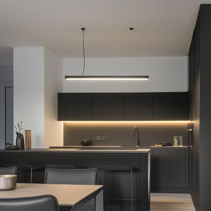 LED stropné prisadené závesné svietidlo CYNIDECO LED/12W/230V 4000K čierna