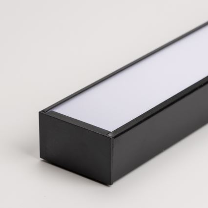 LED stropné prisadené závesné svietidlo CYNIDECO LED/12W/230V 4000K čierna