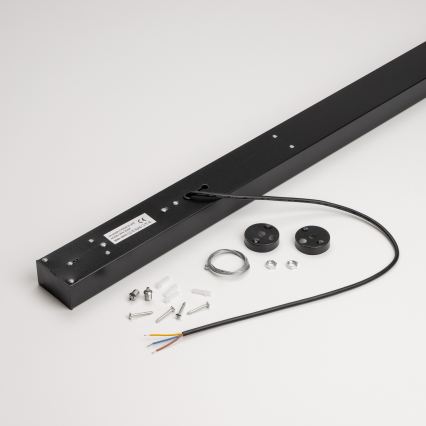 LED stropné prisadené závesné svietidlo CYNIDECO LED/12W/230V 4000K čierna