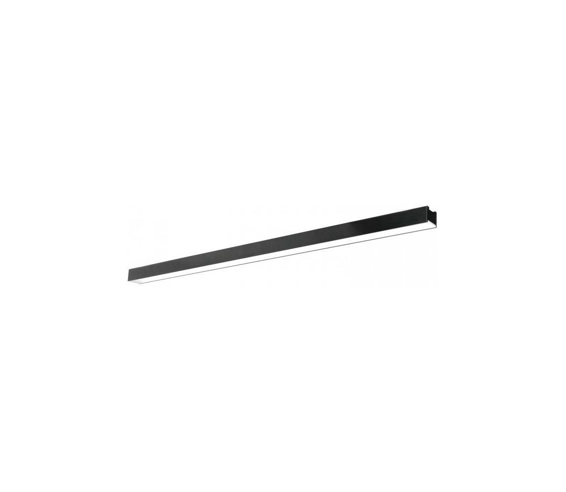 LED stropné prisadené závesné svietidlo KOLINE LED/40W/230V 3000/4000/6500K 120cm čierna 004836