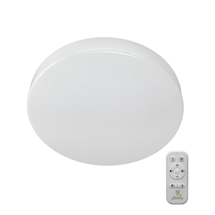 LED Stropné stmievateľné svietidlo STARS LED/65W/230V + diaľkové ovládanie