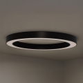 LED stropné svietidlo 115 W / 230 V, s prepínateľnou teplotou svetla 3000/4000/6500 K, priemer 120 cm, čierne