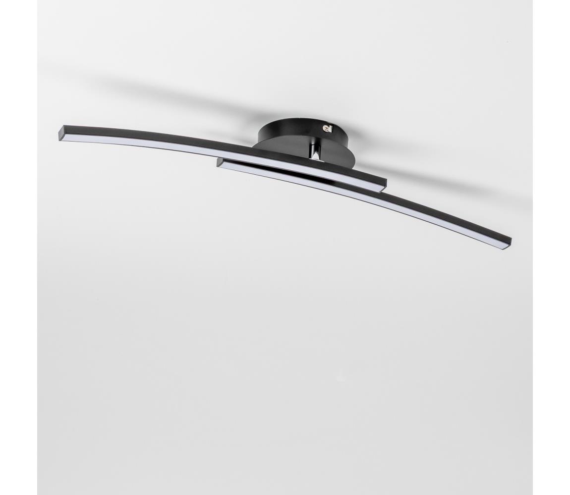 LED stropné svietidlo 2xLED/6W/230V čierne 9A21999