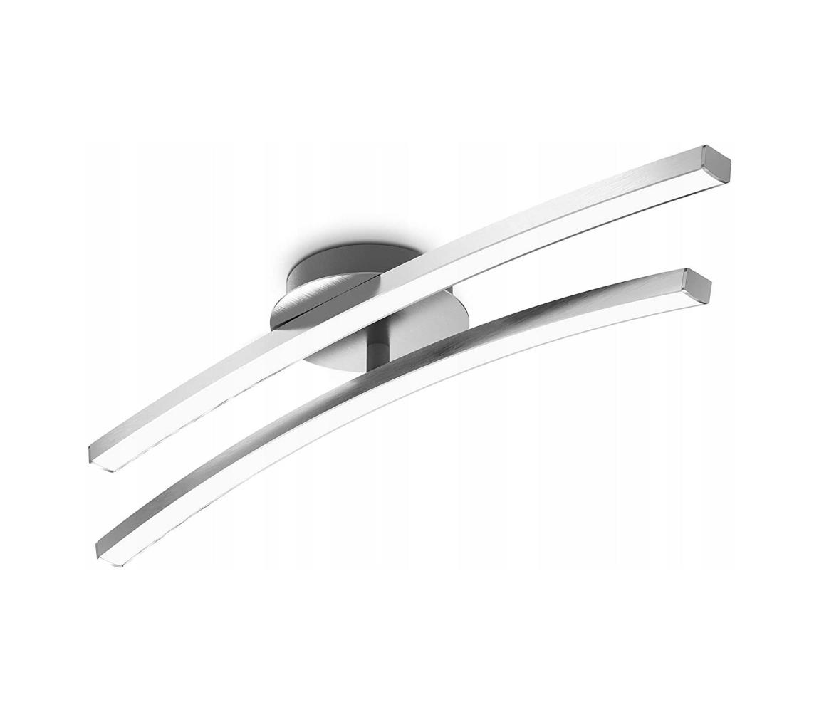 LED stropné svietidlo 2xLED/6W/230V lesklý chróm 9A21997
