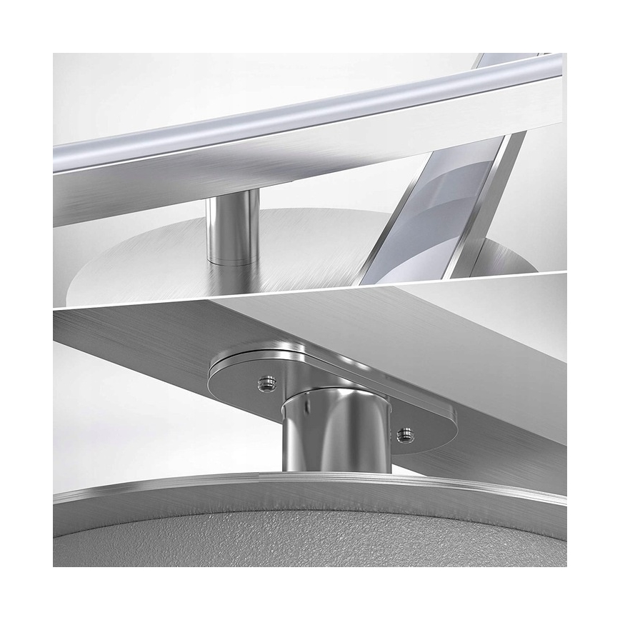 LED stropné svietidlo 2xLED/6W/230V lesklý chróm