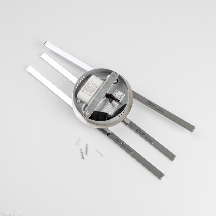 LED Stropné svietidlo 3xLED/3W/230V lesklý chróm