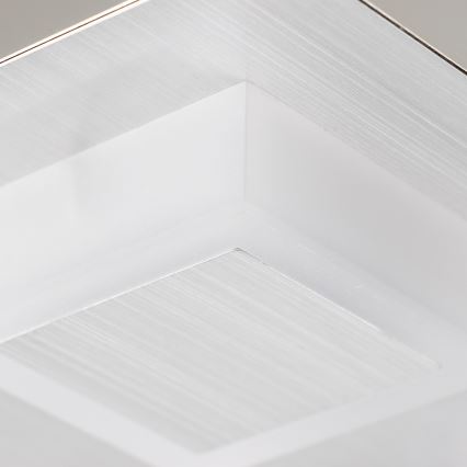 LED stropné svietidlo 4xLED/5W/230V 3000K 28x28 cm matný chróm