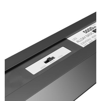 LED Stropné svietidlo ALLDAY BASIC LED/40W/230V 2700/4000/6000K čierna