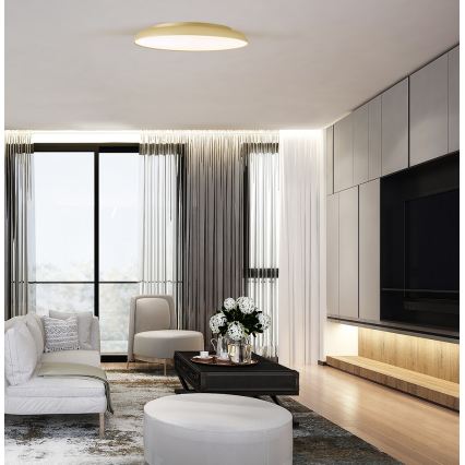 LED stropné svietidlo ART LED/40W/230V zlaté