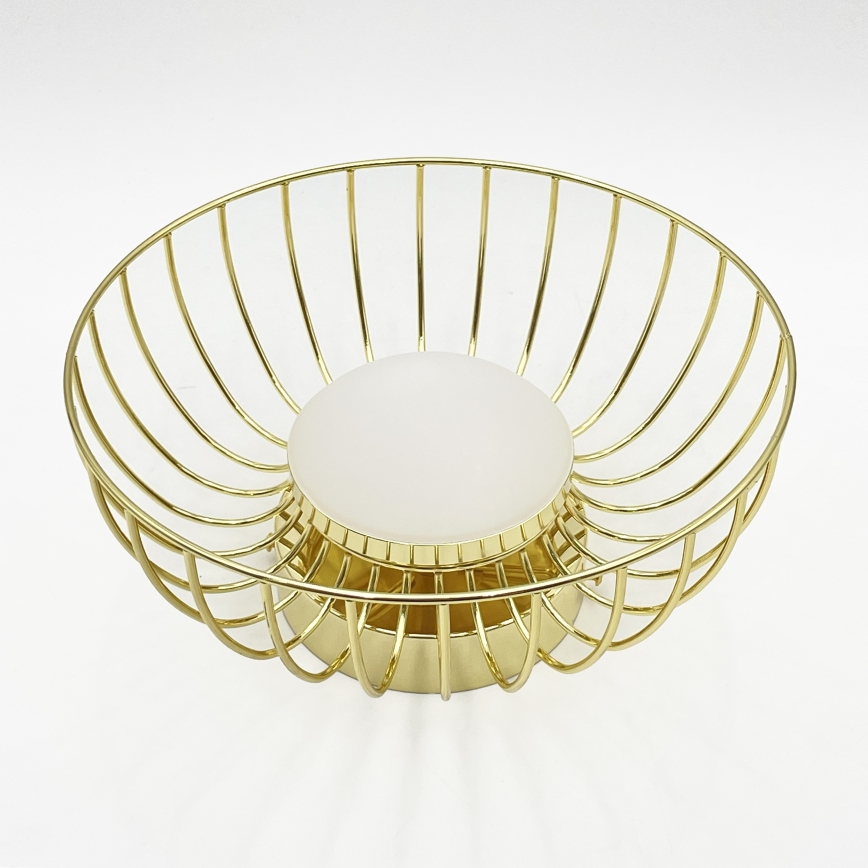 LED stropné svietidlo BETSY LED/12W/230V pr. 25 cm zlaté