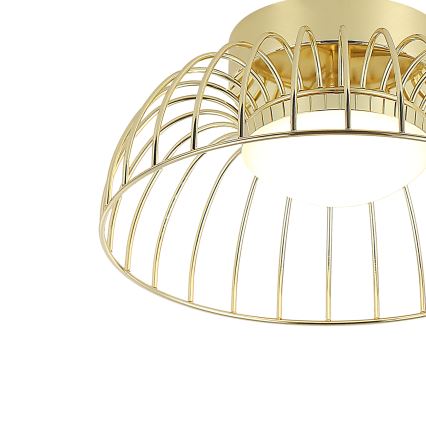 LED stropné svietidlo BETSY LED/12W/230V pr. 25 cm zlaté