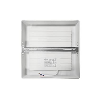 LED Stropné svietidlo BLOCK LED/18W/230V 4000K 21,4x21,4 cm biela