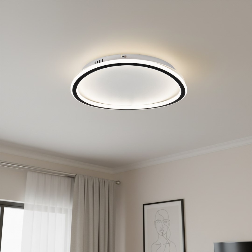 LED stropné svietidlo CALI LED/30W/230V pr. 40 cm čierna