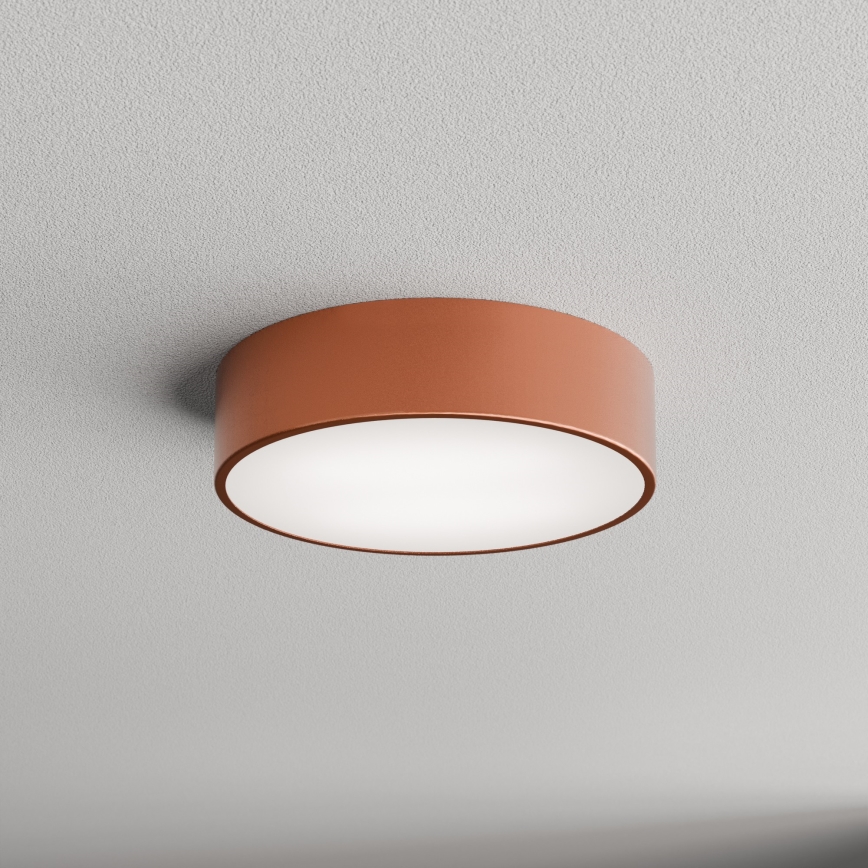 LED Stropné svietidlo CLEO LED/24W/230V 4000K pr. 30 cm medená