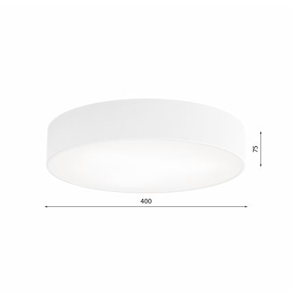 LED Stropné svietidlo CLEO LED/43W/230V 4000K pr. 40 cm biela
