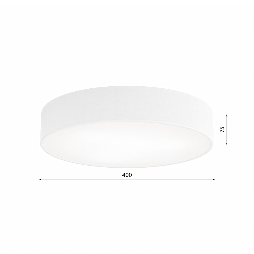 LED Stropné svietidlo CLEO LED/43W/230V 4000K pr. 40 cm biela