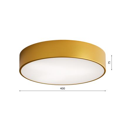 LED Stropné svietidlo CLEO LED/43W/230V 4000K pr. 40 cm zlatá