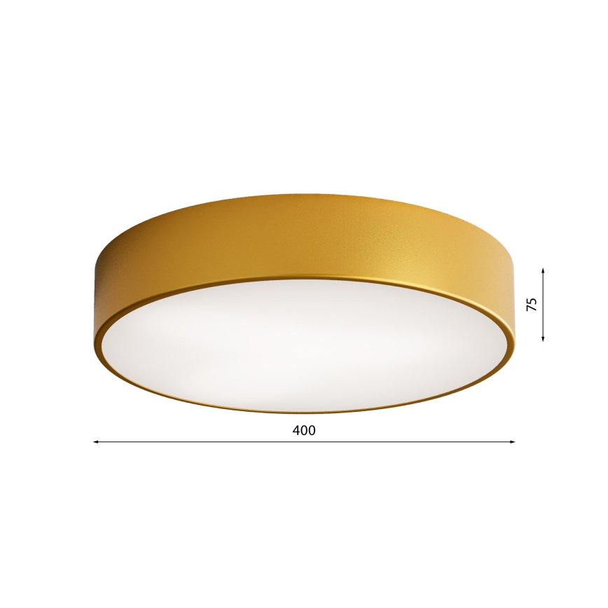 LED Stropné svietidlo CLEO LED/43W/230V 4000K pr. 40 cm zlatá