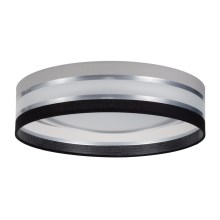 LED Stropné svietidlo CORAL 1xLED/24W/230V čierna/šedá