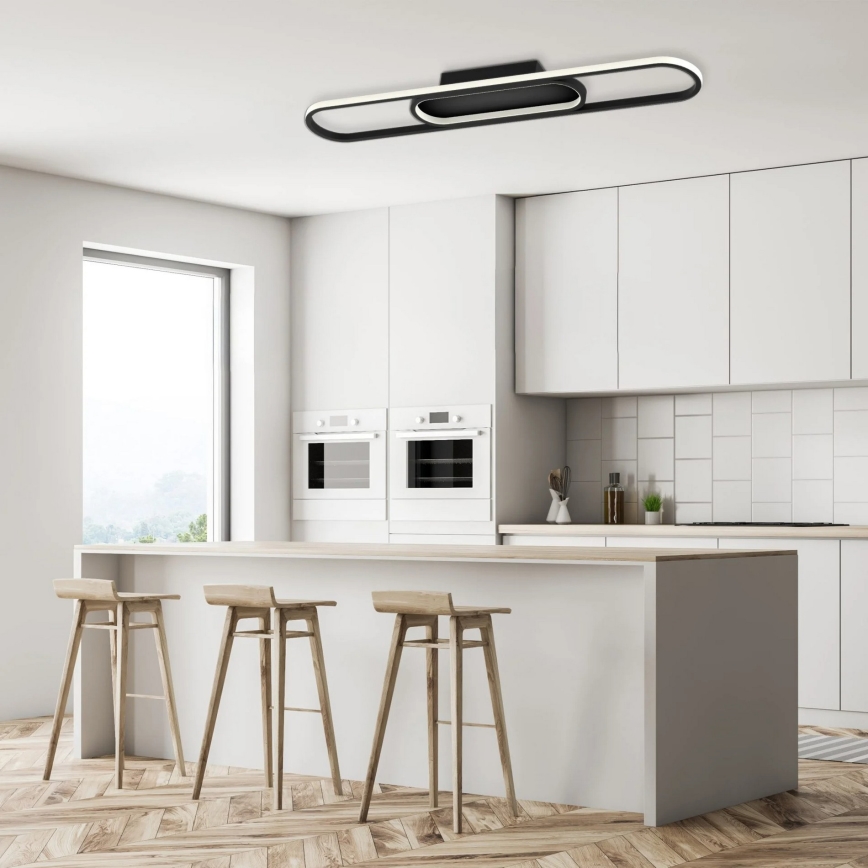 LED stropné svietidlo CORDOBA LED/26W/230V čierne