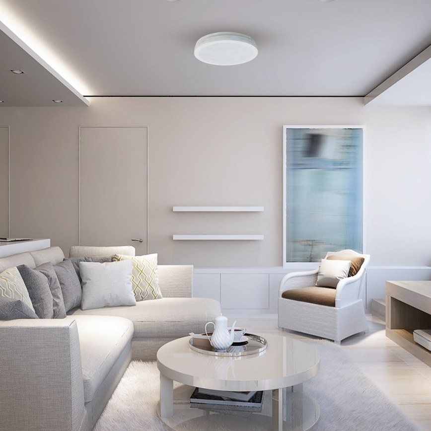 LED stropné svietidlo do kúpeľne MARLON LED/36W/230V pr. 30 cm IP54 biela