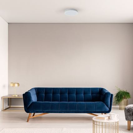 LED stropné svietidlo do kúpeľne MARLON LED/36W/230V pr. 30 cm IP54 biela