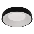 LED stropné svietidlo DRAX LED/32W/230V 3000-6000K priemer 38 cm čierne