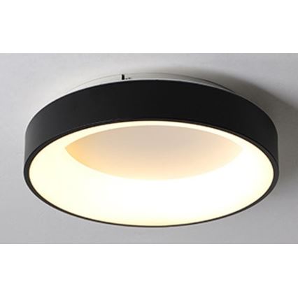 LED stropné svietidlo DRAX LED/32W/230V 3000-6000K priemer 38 cm čierne